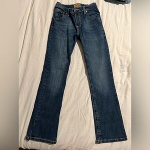 842. Wrangler 20X Boys' Midland Medium Wash Fit Stretch Vintage Boot Cut Jean